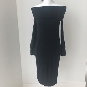 DKNY LUXURY GLAMOUR SWEATER PENCIL DRESS XS
